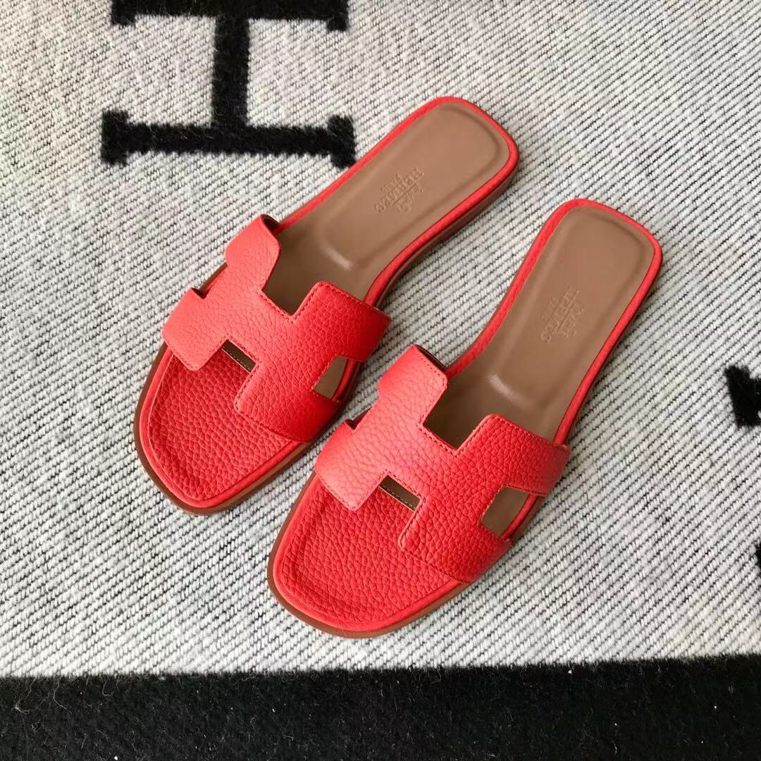 에르메스 올수공 오란 슬리퍼 샌들 토고 16